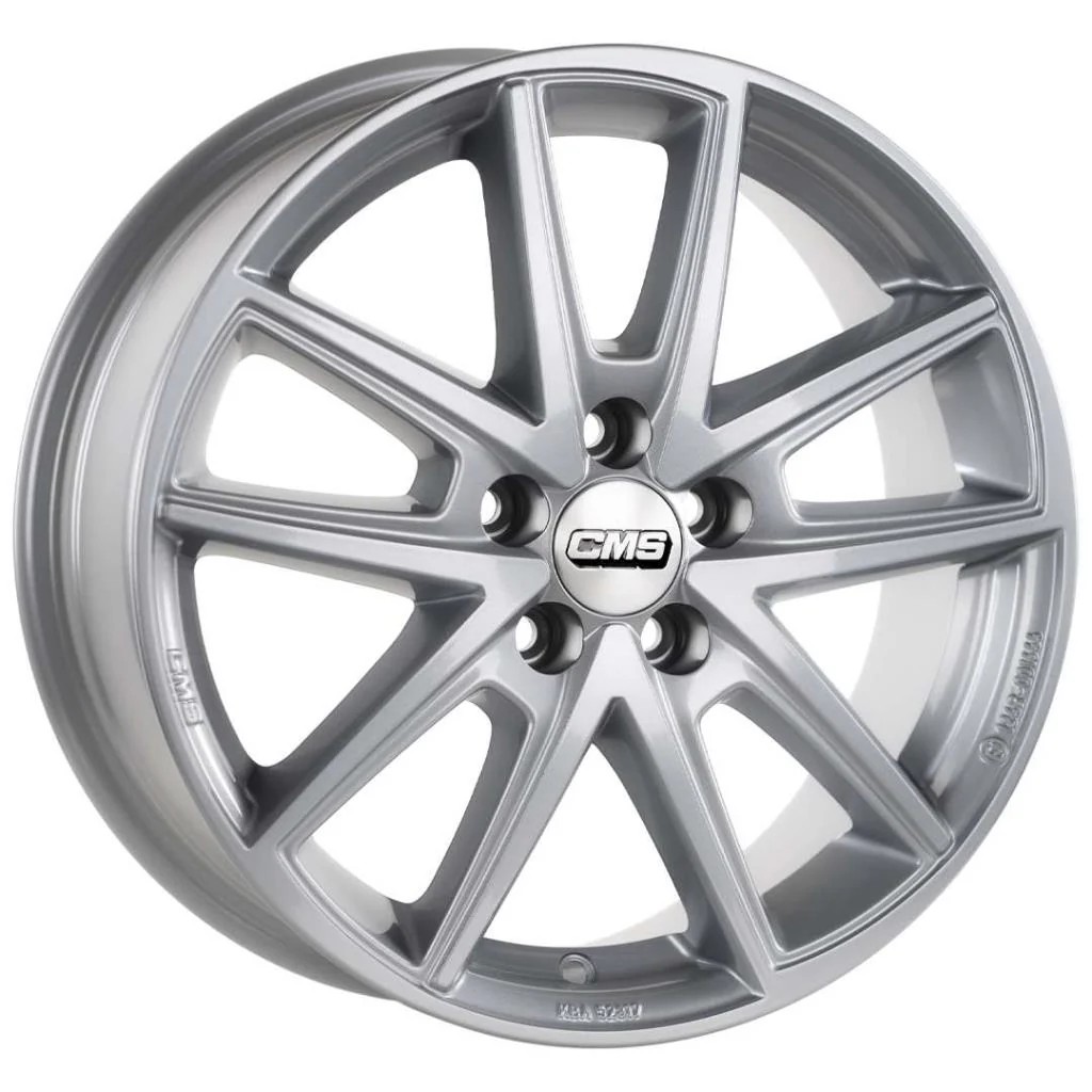 6.5X16" PCD 5X100 CMS 1186 ET47 57.10 mm Racing Silver