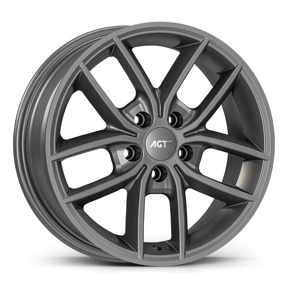 6.5X16" PCD 5X108 AGT Wheels 16255 ET38 Matt Titan 67.10 mm