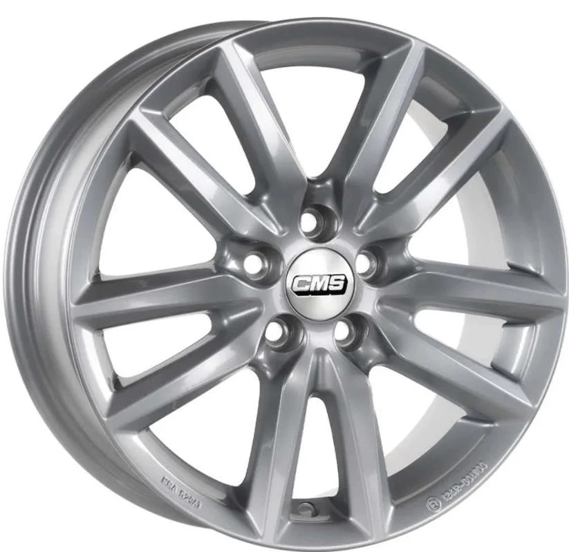 6.5X16" PCD 5X108 CMS 1275 ET45 63.40 mm Racing Silver