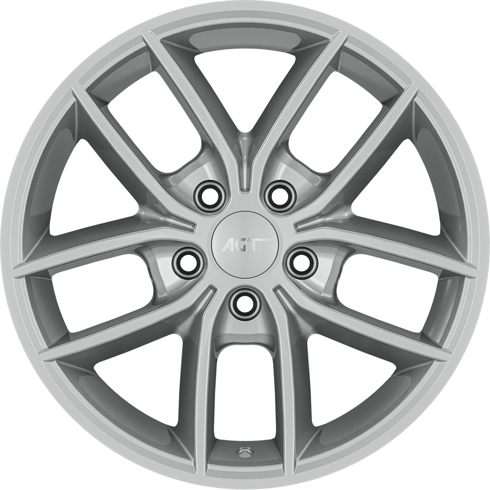 6.5X16" PCD 5X108 FD Wheels 16255 ET38 67.1 mm Full Silver