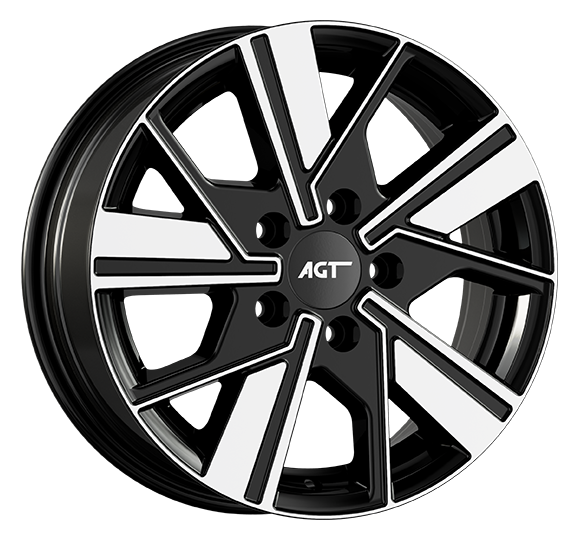 6.5X16" PCD 5X112 AGT Wheels 16249 ET38 MBD 66.6 mm
