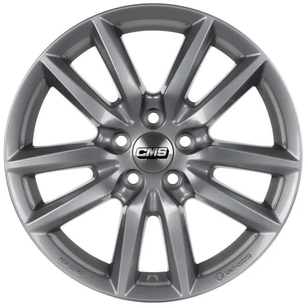 6.5X16" PCD 5X114.3 CMS 1275 ET40 67.20 mm Racing Silver