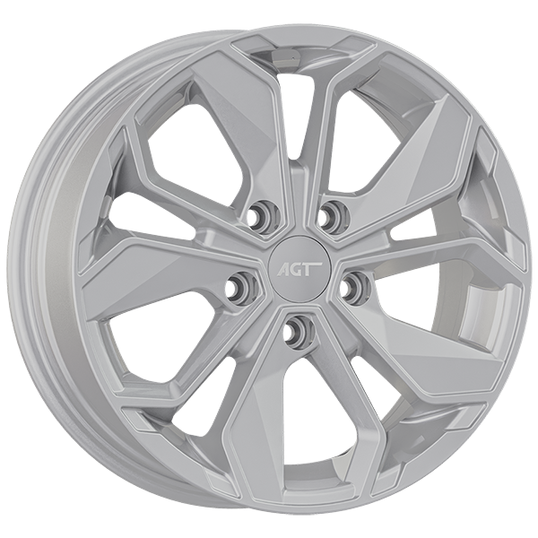 6.5X16" PCD 5X114 AGT Wheels 16163 ET40 67.10 mm Full Silver