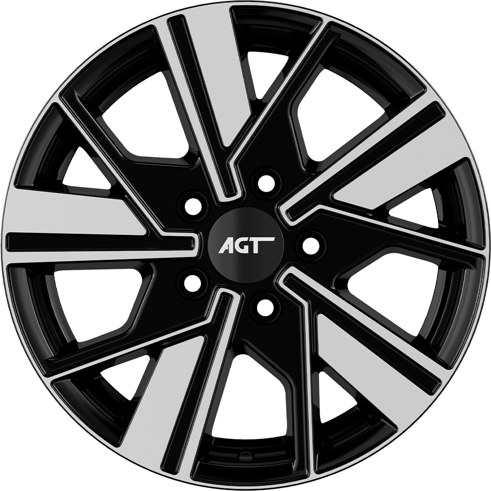 6.5X16" PCD 5X118 AGT Wheels 16249 ET38 MBD 71.1 mm