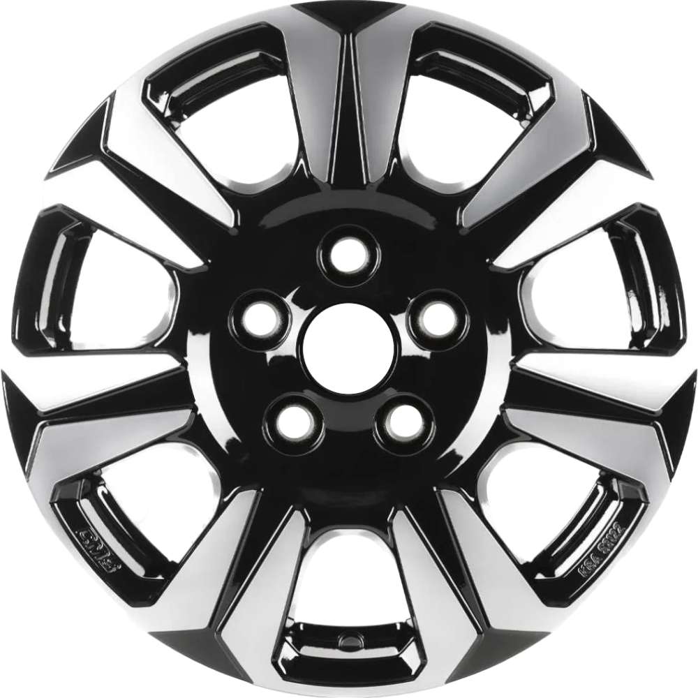 6.5X16" PCD 5X120 CMS CMS-1239-04 ET60 Diamond Black Gloss 65.1 mm
