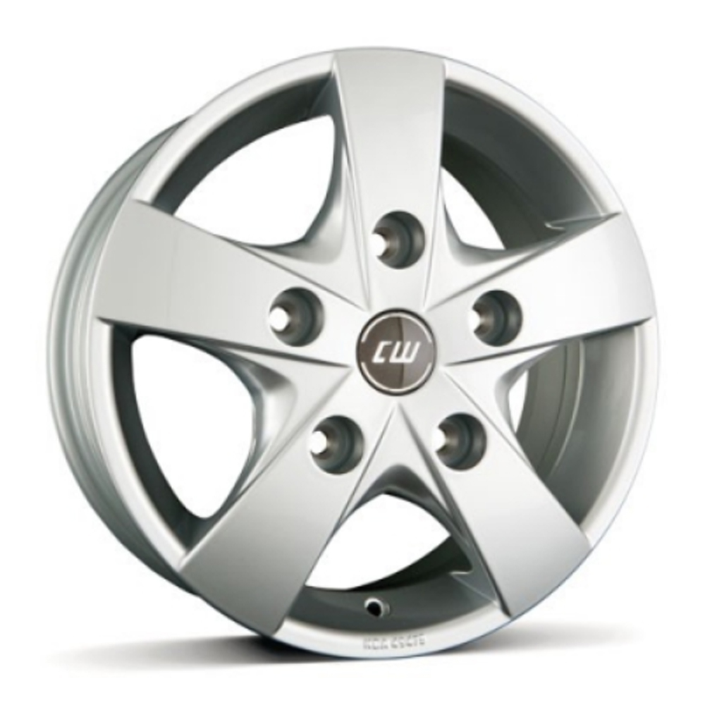 6.5X16" PCD 5X160 DJ Jant DJ-367 SILVER ET50 64.3 mm