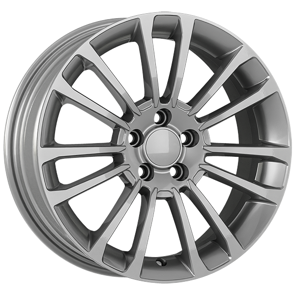6.5X16" PCD 5X98 AGT Wheels 16279 ET39 58.10 mm Full Silver