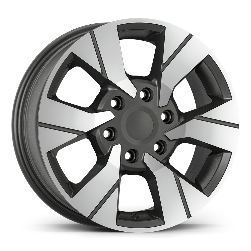 6.5X16" PCD 6X120 AGT Wheels 16282 ET50 74.50 mm Matt Titan Diamond