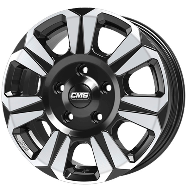 6.5X16" PCD 6X130 CMS 1239 ET62 84.1 mm BLACK DIAMOND CLOSS