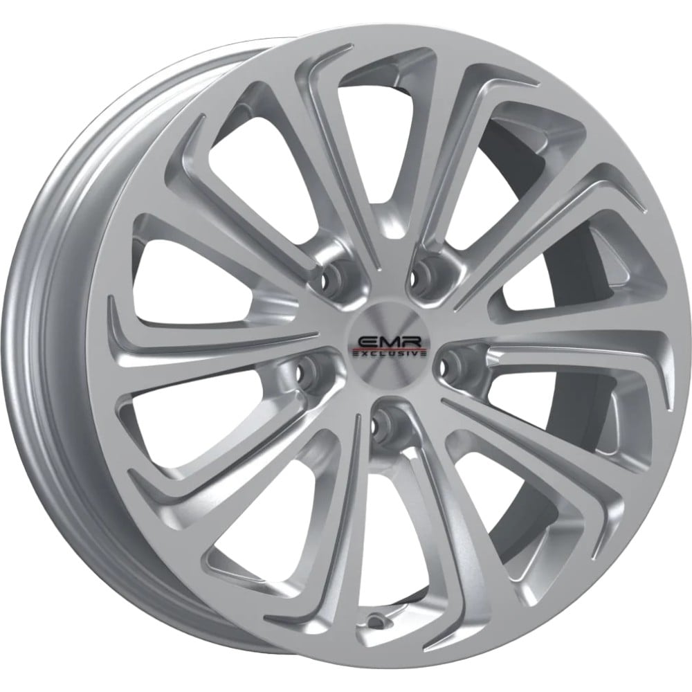 7.0X16" PCD 4X108 EMR Wheels EMR-G690-90 ET35 Silver Diamond  63.4 mm