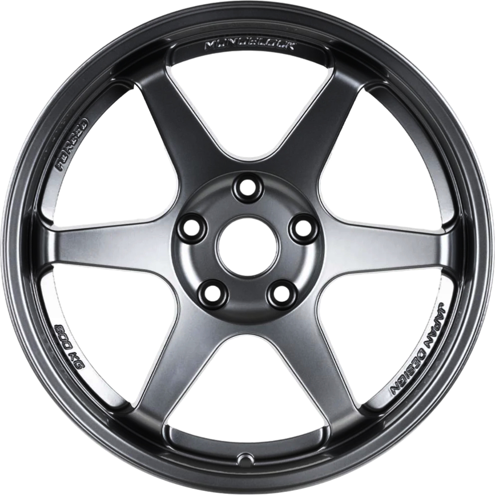 7.0X16" PCD 5X100 EMR Wheels EMR-DY1376-37 ET35 Hyper Black 73.1 mm