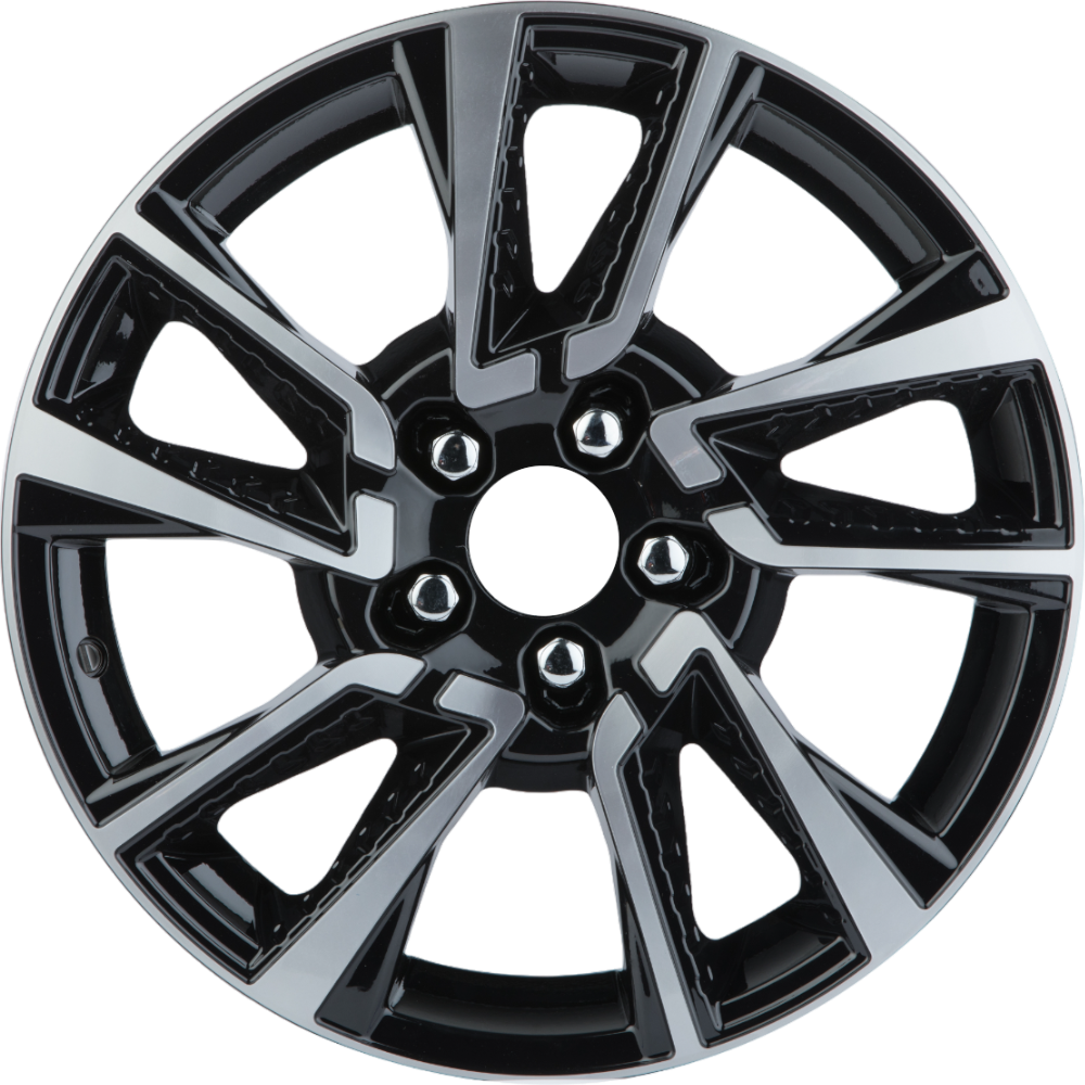 7.0X16" PCD 5X108 AGT Wheels 16077 ET35 67.10 mm Santorini Black Diamond