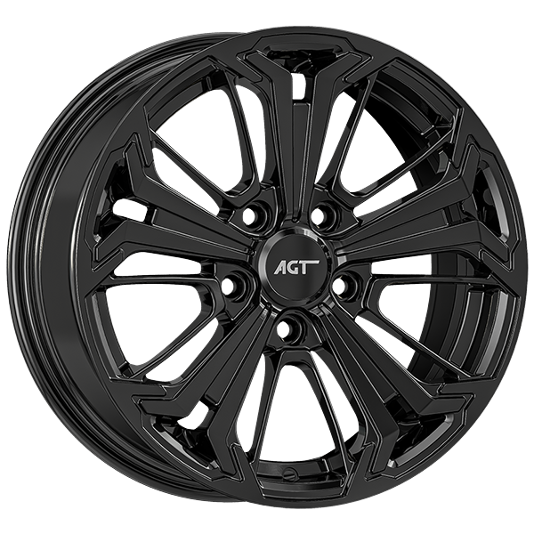 7.0X16" PCD 5x114 AGT Wheels 16267 ET40 67.10 mm Gloss Black