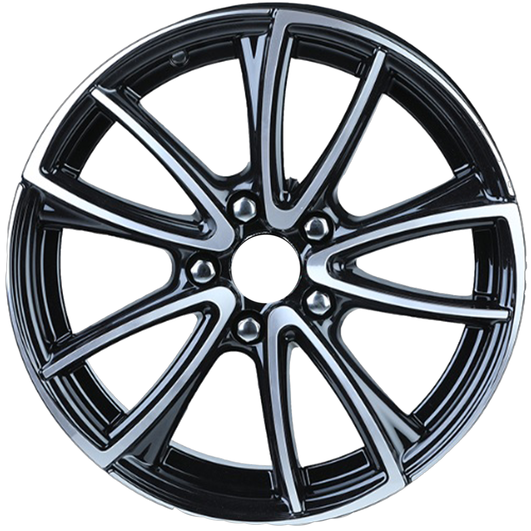 7.0X16" PCD5X98 AGT Wheels 16074 ET35 Black Diamond 58.1 mm