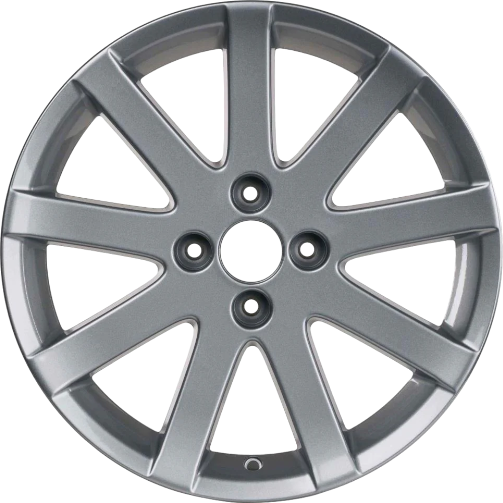 7.0X17" PCD 4X108 Arceo Wheels  183 CRYSTAL SILVER ET25 65.1 mm