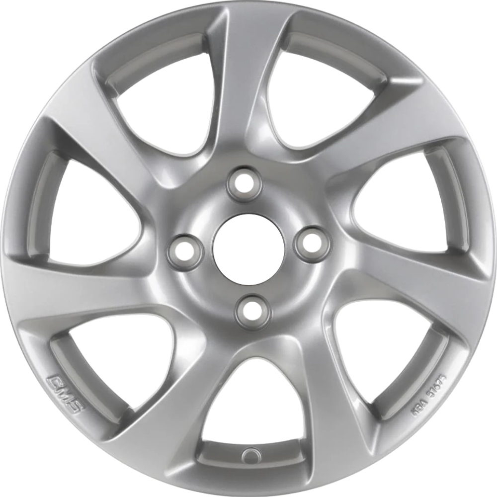 7.0X17" PCD 4X108 CMS CMS-1061-02 ET32 SILVER 65.1 mm