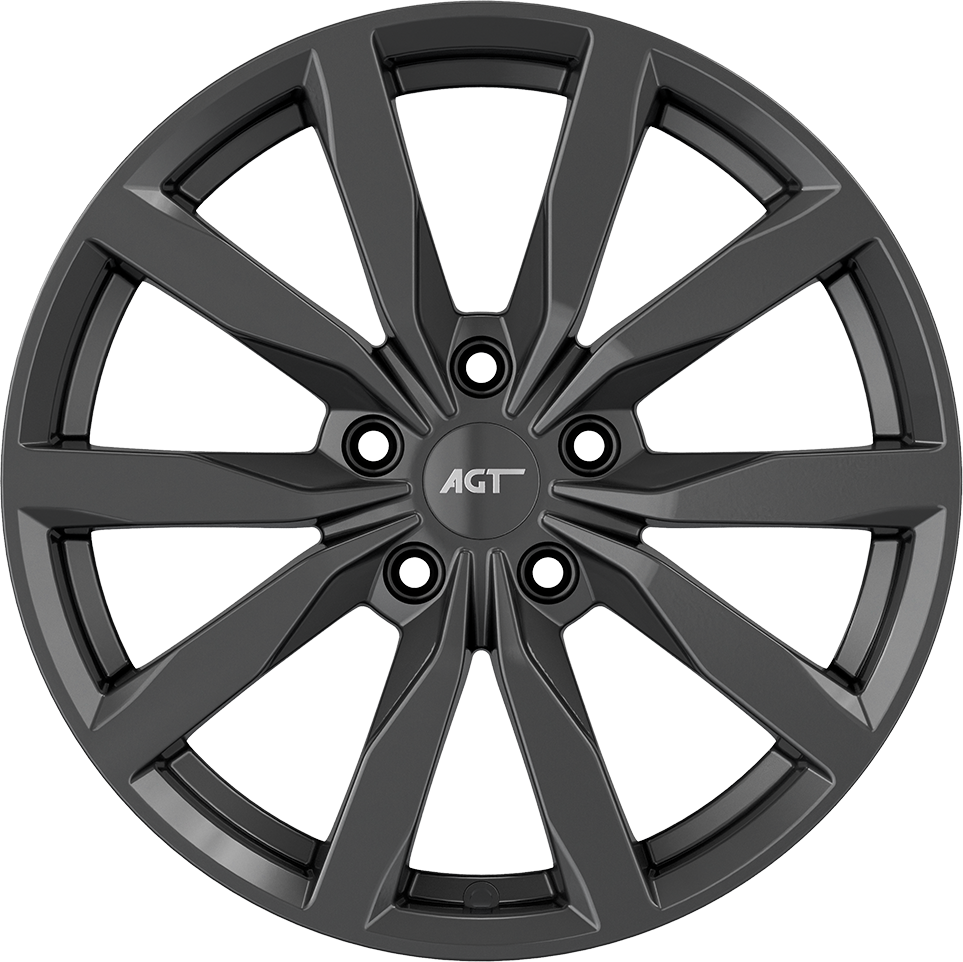 7.0X17" PCD 5X100 AGT Wheels 17261 ET40 57.10 mm Titan