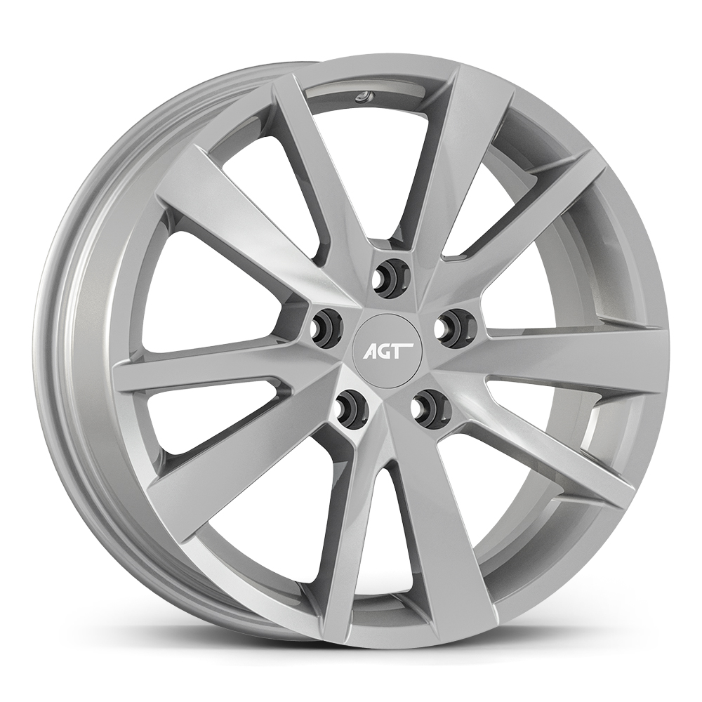 7.0X17" PCD 5X108 FD Wheels 17133 ET48 67.1 mm Full Silver
