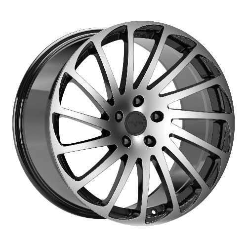 7.0X20" PCD 5X112 AGT Wheels 20117-4 ET45 66.60 mm Santorini Black Diamond