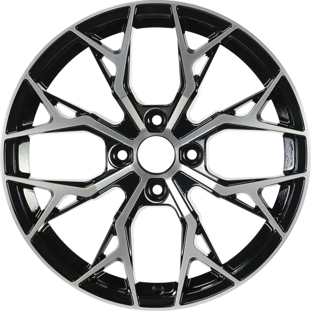 7.5X17" PCD 4X108 Arceo Wheels ARC-M01-20 ET35 BLACK DIAMOND 63.4 mm