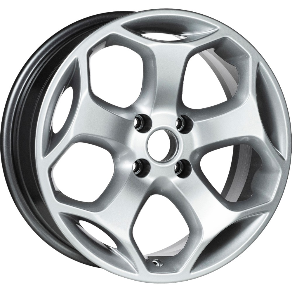 7.5X17" PCD 4X108 EMR Wheels EMR-A333-02 ET35 63.4 mm SILVER