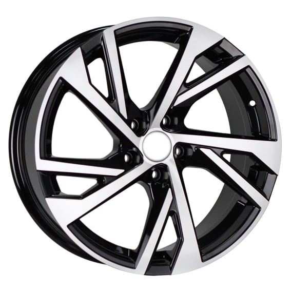 7.5X17" PCD 5X108 AGT Wheels 17088  ET35 72.60 mm Black Diamond