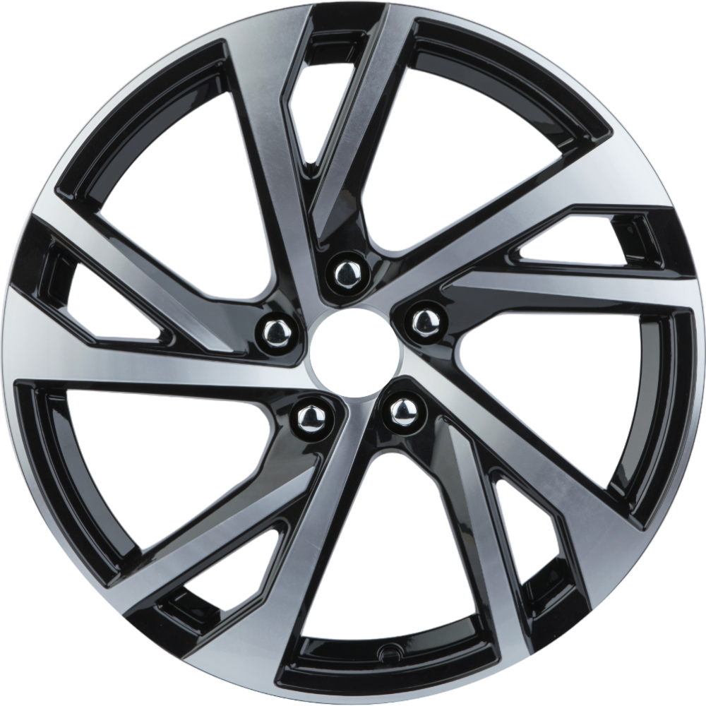 7.5X17" PCD 5X112 AGT Wheels 17088  ET40 67.10 mm Black Diamond