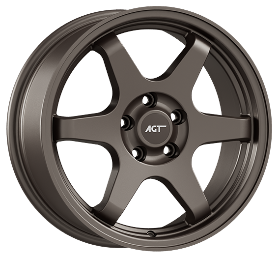 7.5X17" PCD 5X114 AGT Wheels 737  ET40 72.60 mm Matt Bronze