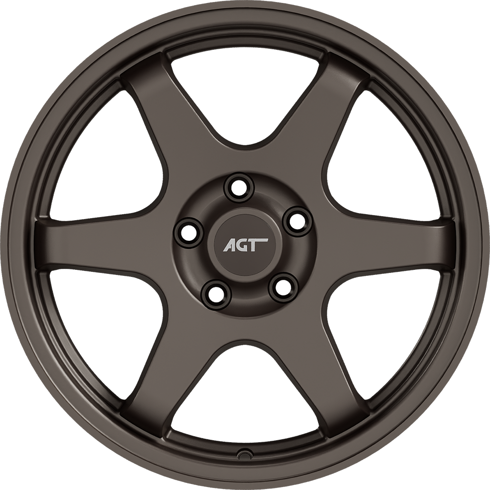 7.5X17" PCD 5X114 AGT Wheels 737  ET40 72.60 mm Matt Bronze