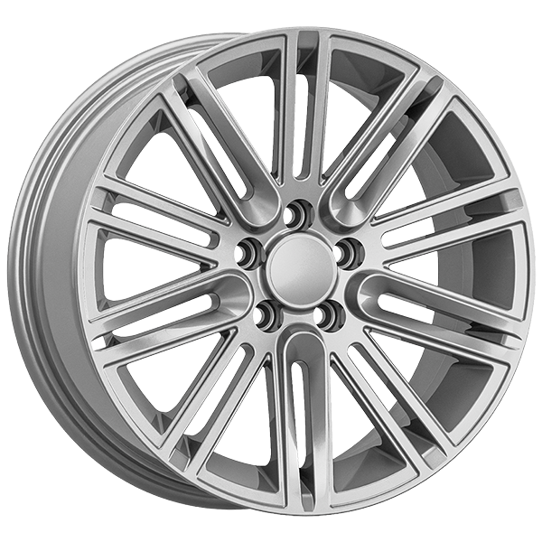 7.5X17" PCD5X105 AGT Wheels 17A01 ET40 Full Silver 56.6 mm