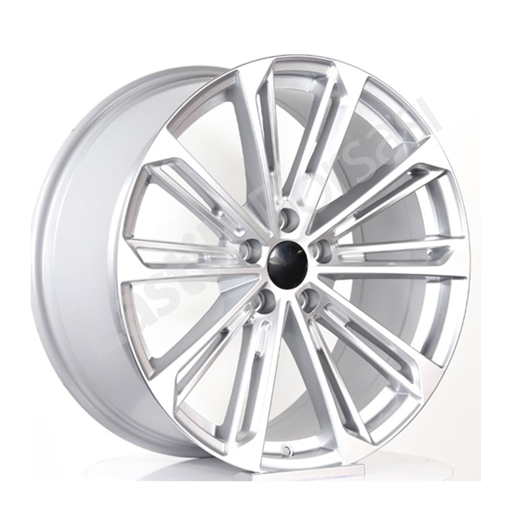 7.5X17" PCD 5x112 Kormetal Jant DY297 Silver ET45 57.1 mm