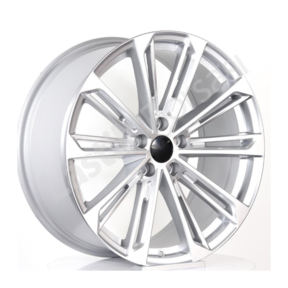 7.5X17" PCD 5x112 Kormetal Jant DY297 Silver ET45 57.1 mm