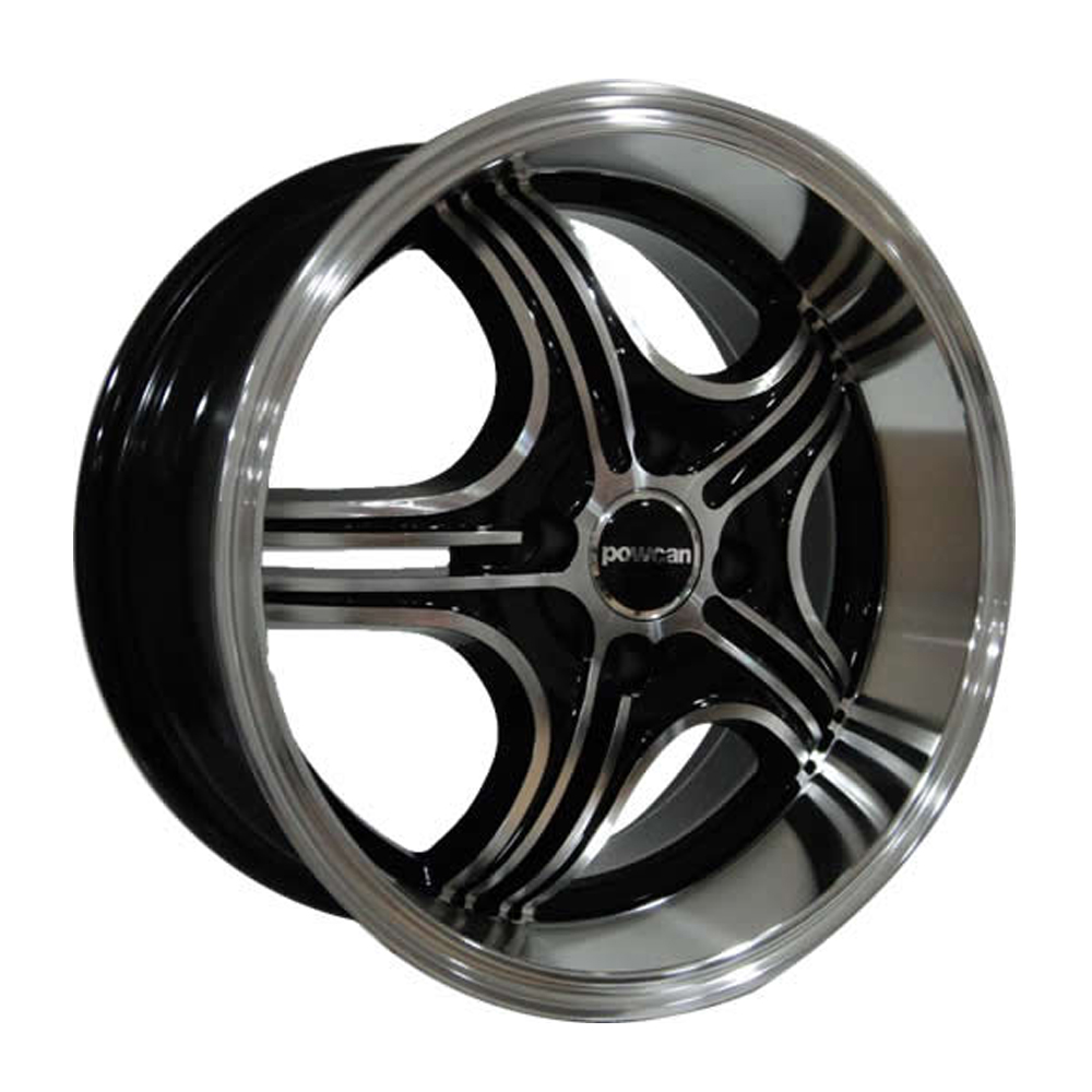 8.0X16" PCD 5X112 Zent ZENT-Z117 BLACK DIAMOND ET35 66.6 mm