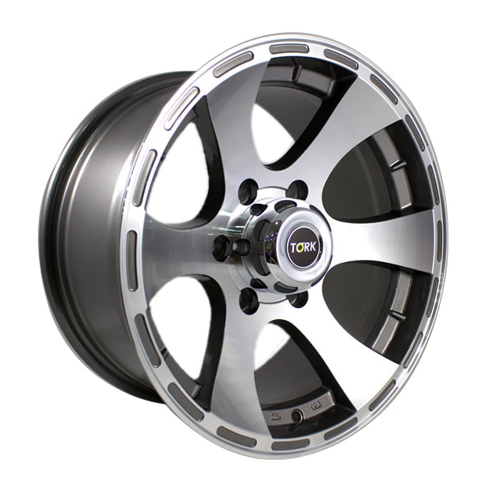 8.0X16" PCD 5X120 BK BK-5537 BLACK MACHINE ET25 65.1 mm