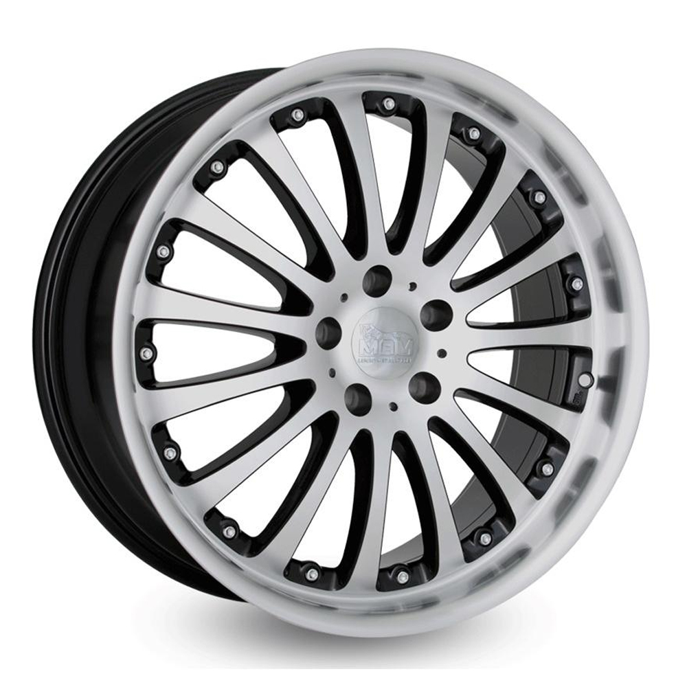 8.0X17" PCD 4X108 MAM MAM-MT2 SILVER ET18 65.1 mm