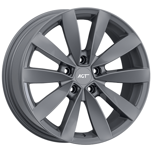 8.0X18" PCD 5X105 AGT Wheels 18271 ET35 67.10 mm Hyper Black