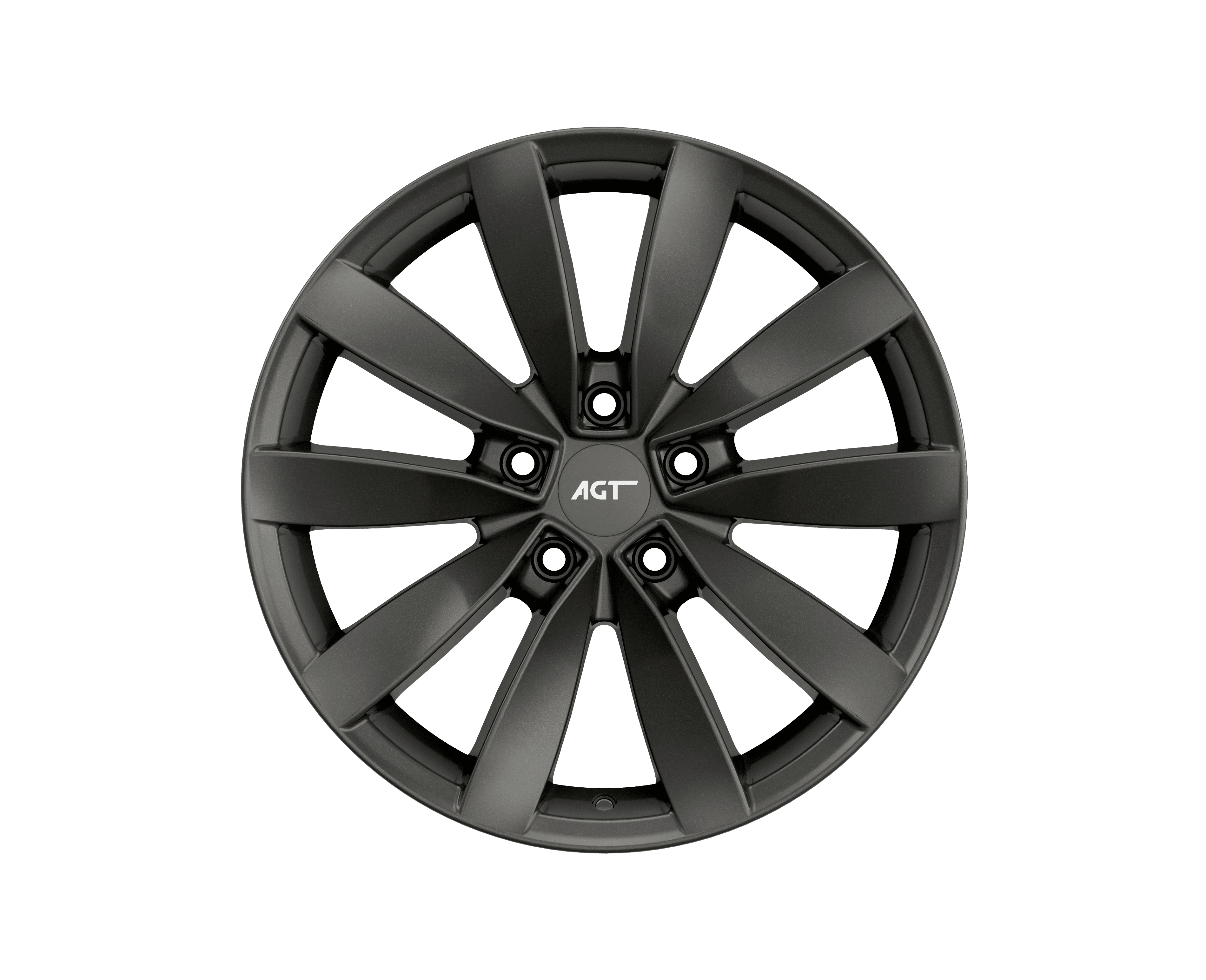 8.0X18" PCD 5X105 AGT Wheels 18271 ET35 67.10 mm Matt Titan