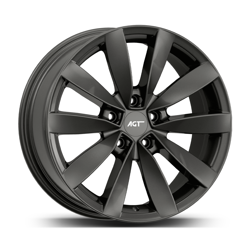 8.0X18" PCD 5X105 AGT Wheels 18271 ET35 67.10 mm Matt Titan