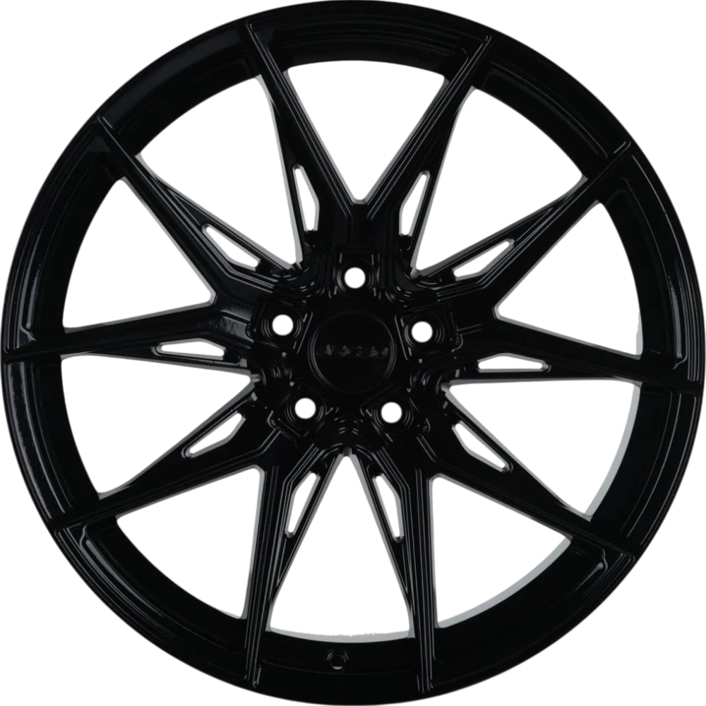 8.0X18" PCD 5X105 Arceo Wheels  18177 CLOSSY BLACK MARSEILLE ET35 73.1 mm