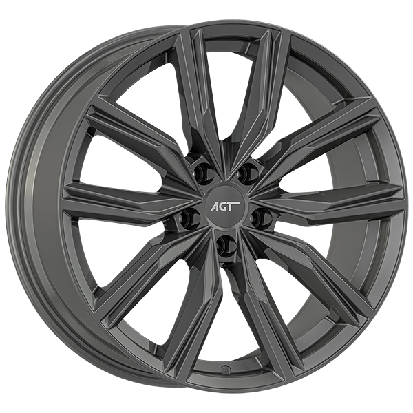 8.0X18" PCD 5X112 AGT Wheels 18134 ET40 Titan 66.56 mm