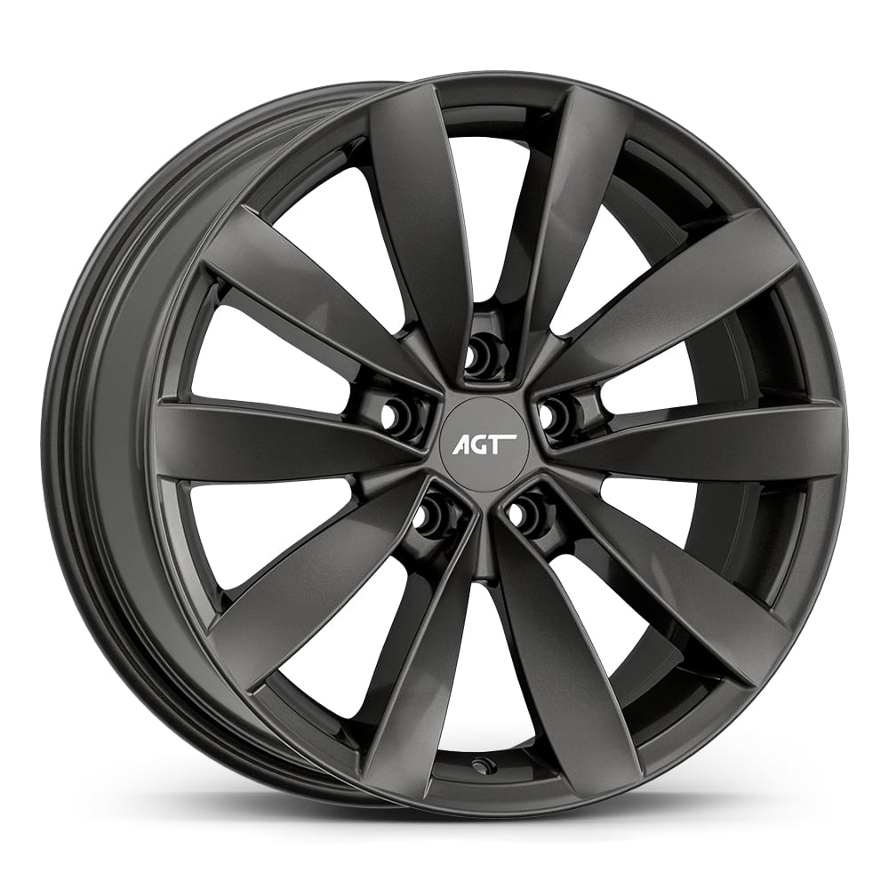 8.0X18" PCD 5X112 AGT Wheels 18271 ET42 67.10 mm Matt Titan
