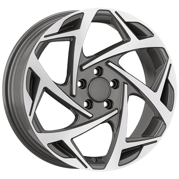 8.0X18" PCD 5X112 AGT Wheels 18273 ET45 66.60 mm Titan Diamond