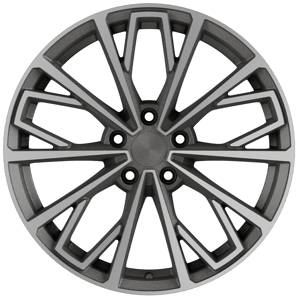 8.0X18" PCD 5X112 AGT Wheels 18289 66.50 mm Matt Titan Diamond