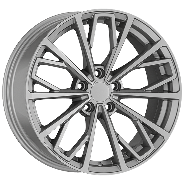 8.0X18" PCD 5X112 AGT Wheels 18289 ET35 66.50 mm Full Silver