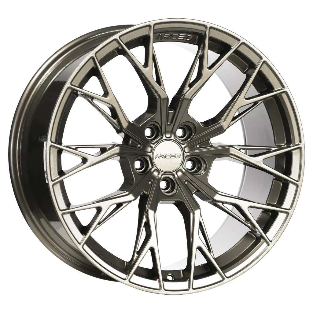 8.0X18" PCD 5X112 Arceo Wheels ARC-18239-21 ET35 Glossy Bronze Roma 73.1 mm