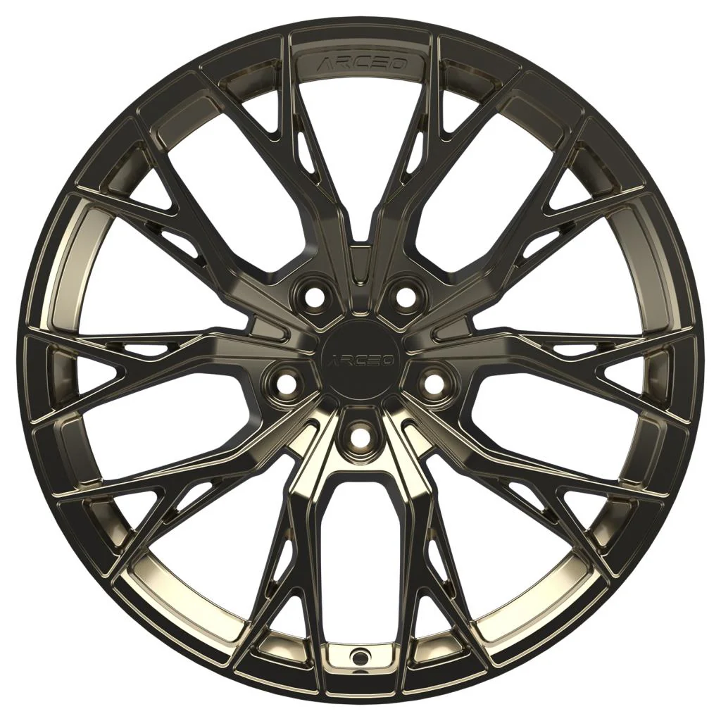 8.0X18" PCD 5X112 Arceo Wheels ARC-18239-21 ET35 Glossy Bronze Roma 73.1 mm