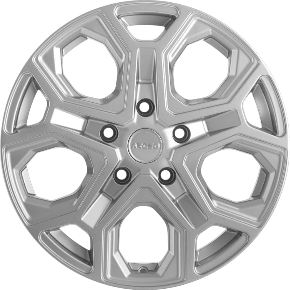 8.0X18" PCD 5X112 Arceo Wheels ARC-LT2-26 ET50 Silver Diamond 66.6 mm