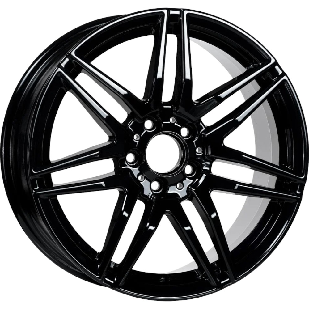 8.0X18" PCD 5X112 EMR Wheels EMR-A397-02 ET45 66.6 mm Black