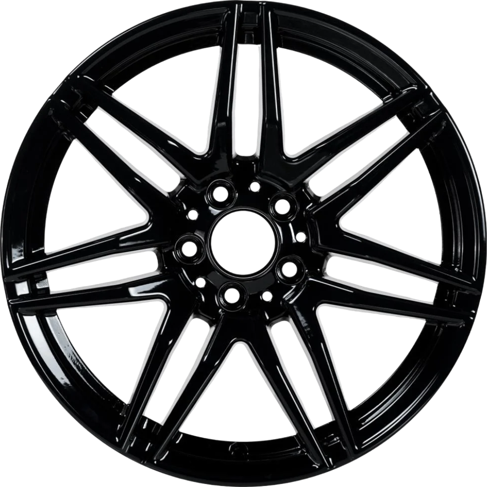 8.0X18" PCD 5X112 EMR Wheels EMR-A397-02 ET45 66.6 mm Black