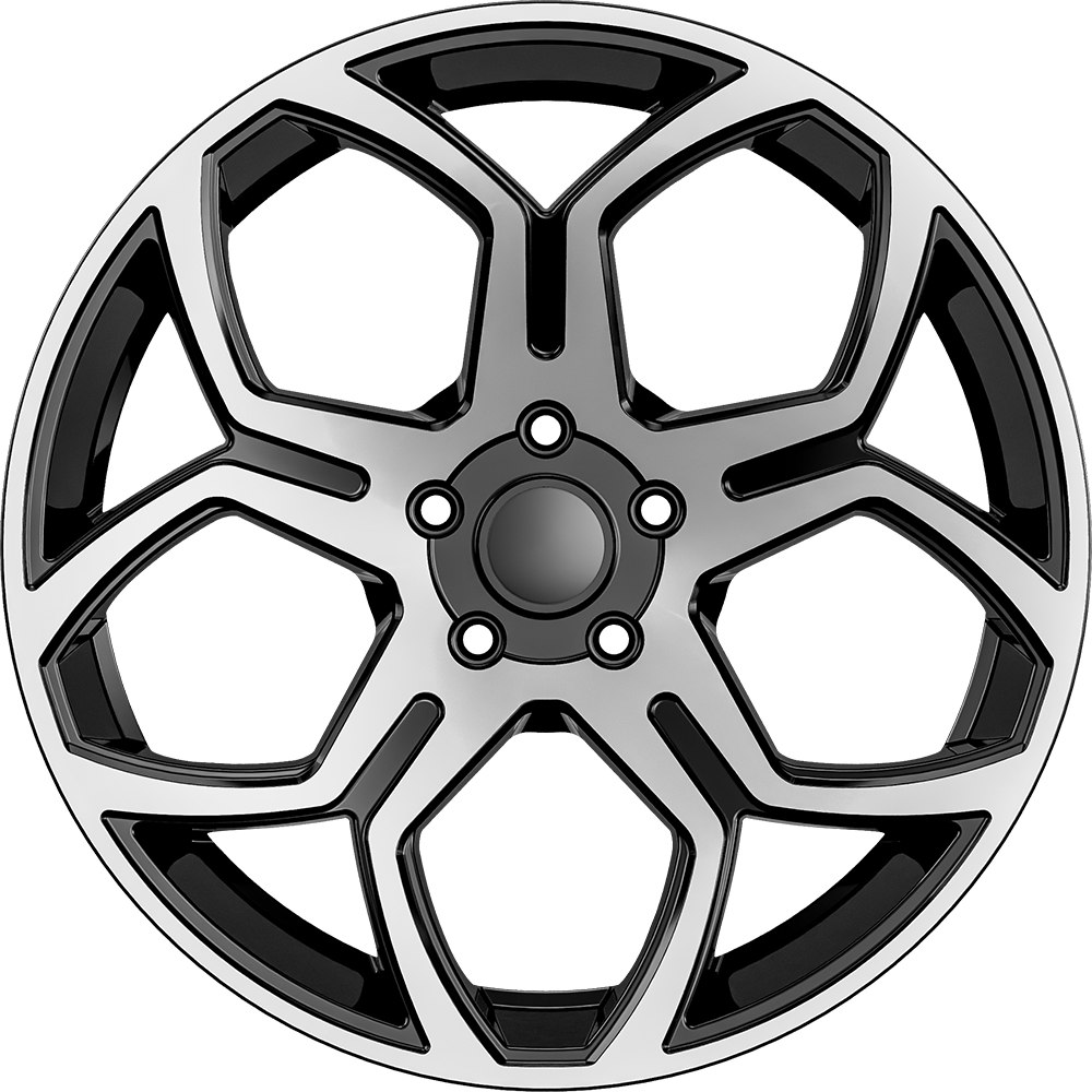 8.0X18" PCD 5X114.3 AGT Wheels 01832 73.10 mm Black Diamond
